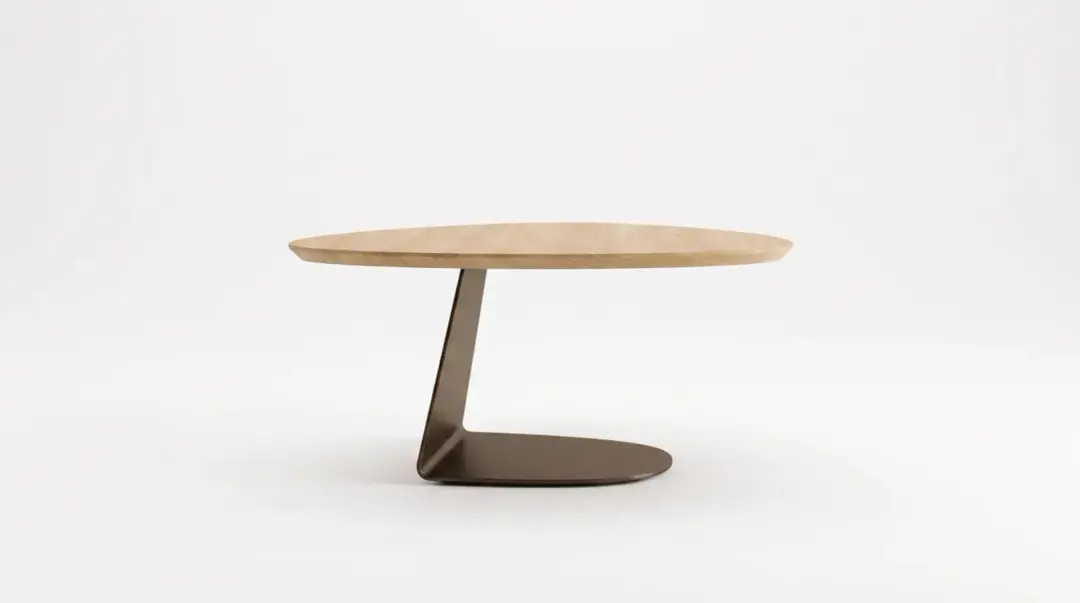 Mesa Lateral Orgânica em Madeira 35 cm | Volume A — foto 3