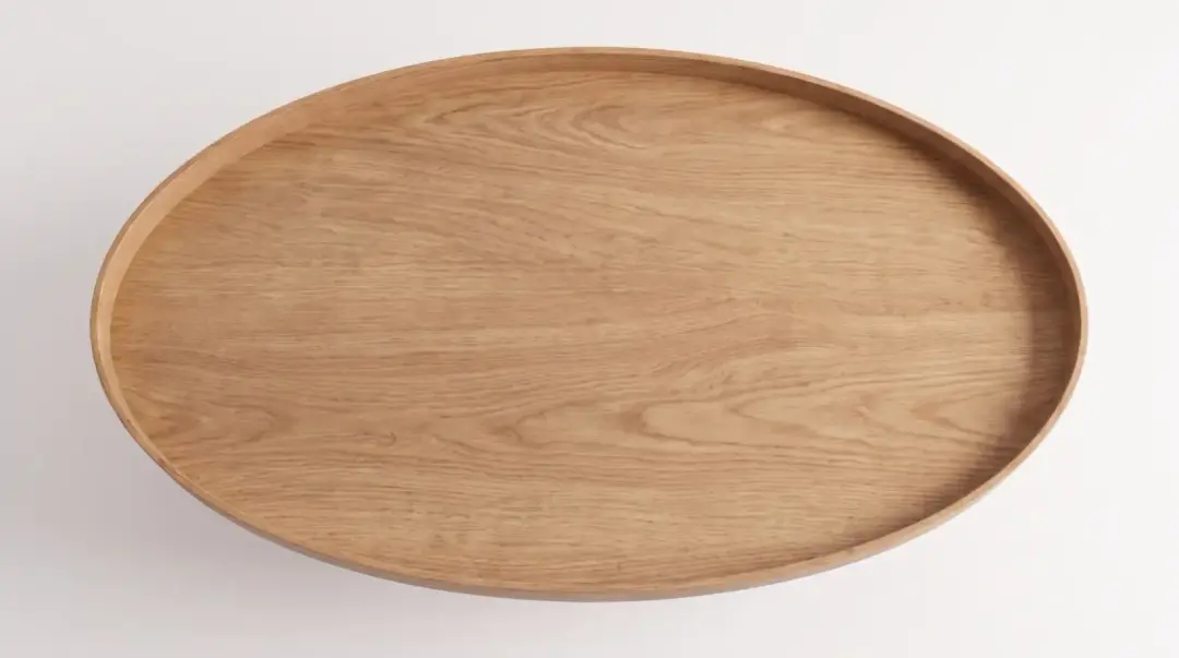 Mesa de Centro Oval 119 cm Baixa | Volume A — foto 5