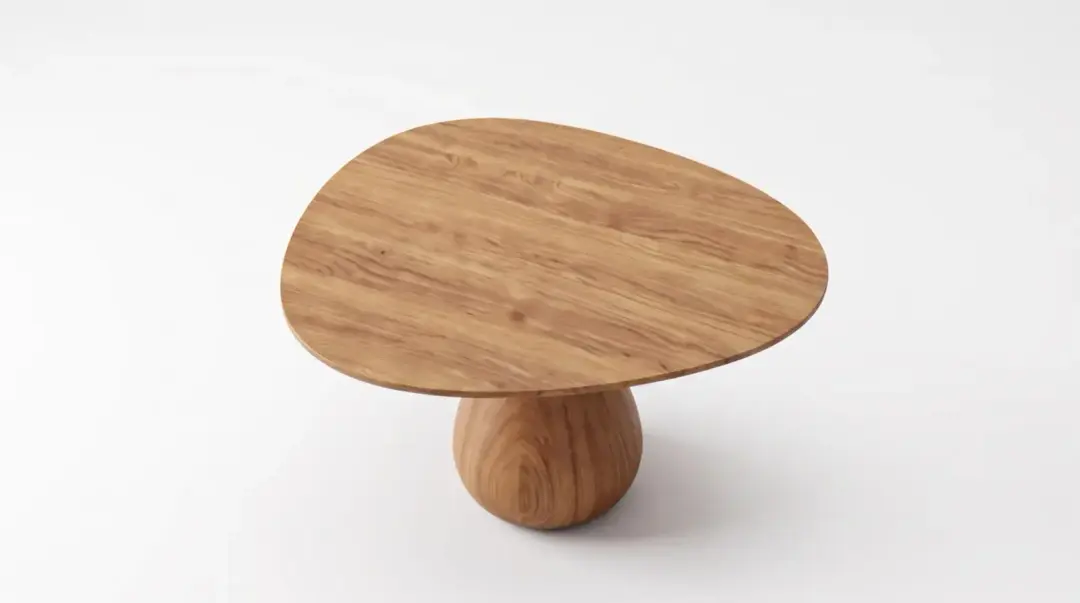 Mesa de Apoio Orgânica Base Gota Baixa 40 cm | Volume A — foto 4